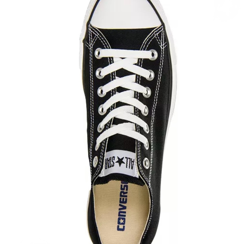 Converse Men's or Woman’s Classic Black and White Sneakers
